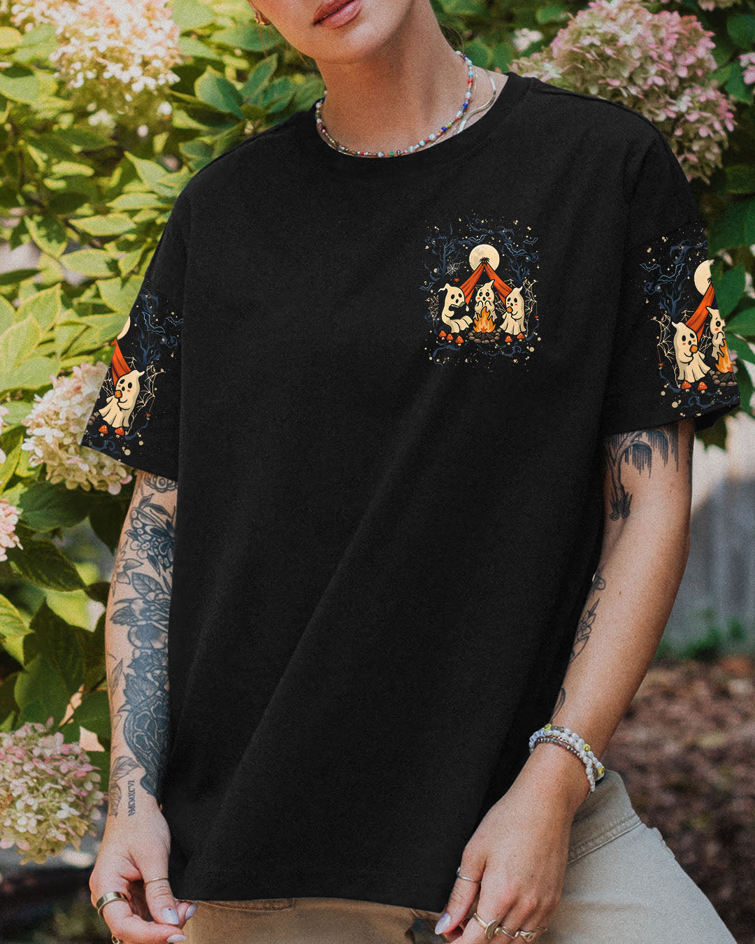 CAMPFIRE FRIGHTS HALLOWEEN NIGHTS HALLOWEEN ALL OVER PRINT - YHHG0608251