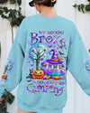MY BROOM BROKE SO NOW HALLOWEEN CAMPING ALL OVER PRINT - YHHG0908242