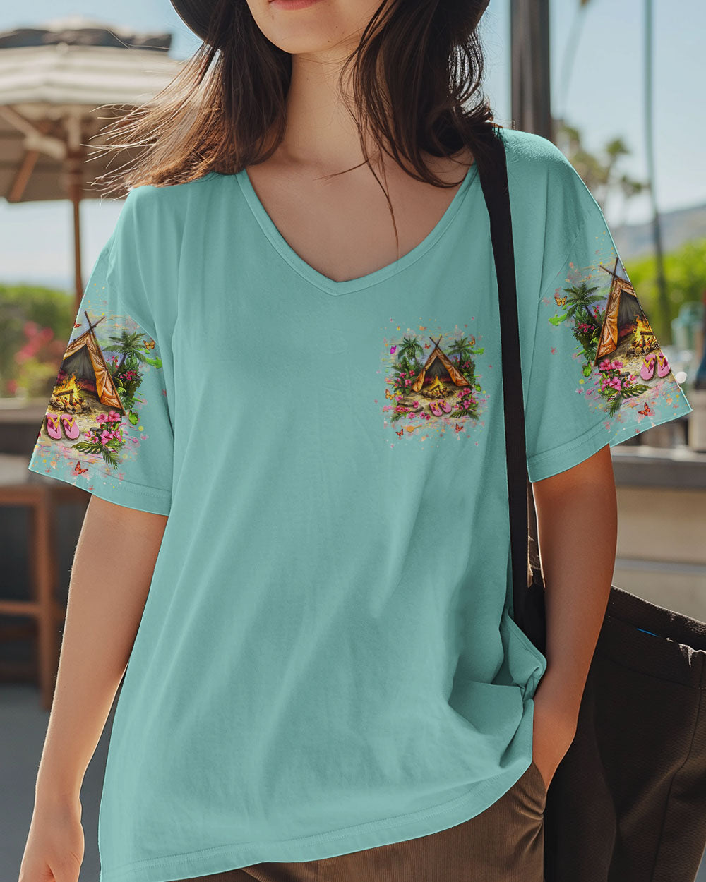 I'M A FLIP FLOPS AND CAMPING KINDA GIRL ALL OVER PRINT - YHHG2709243