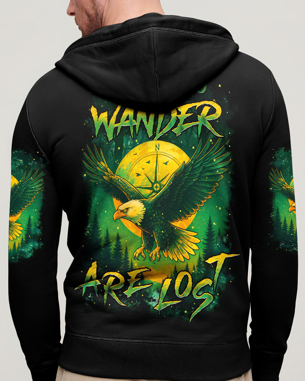 NOT ALL WHO WANDER ARE LOST ALL OVER PRINT - YHHN0207251