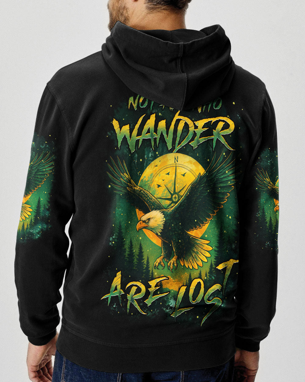 NOT ALL WHO WANDER ARE LOST ALL OVER PRINT - YHHN0207251