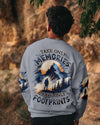 TAKE ONLY MEMORIES LEAVE ONLY FOOTPRINTS ALL OVER PRINT - YHHN0708253
