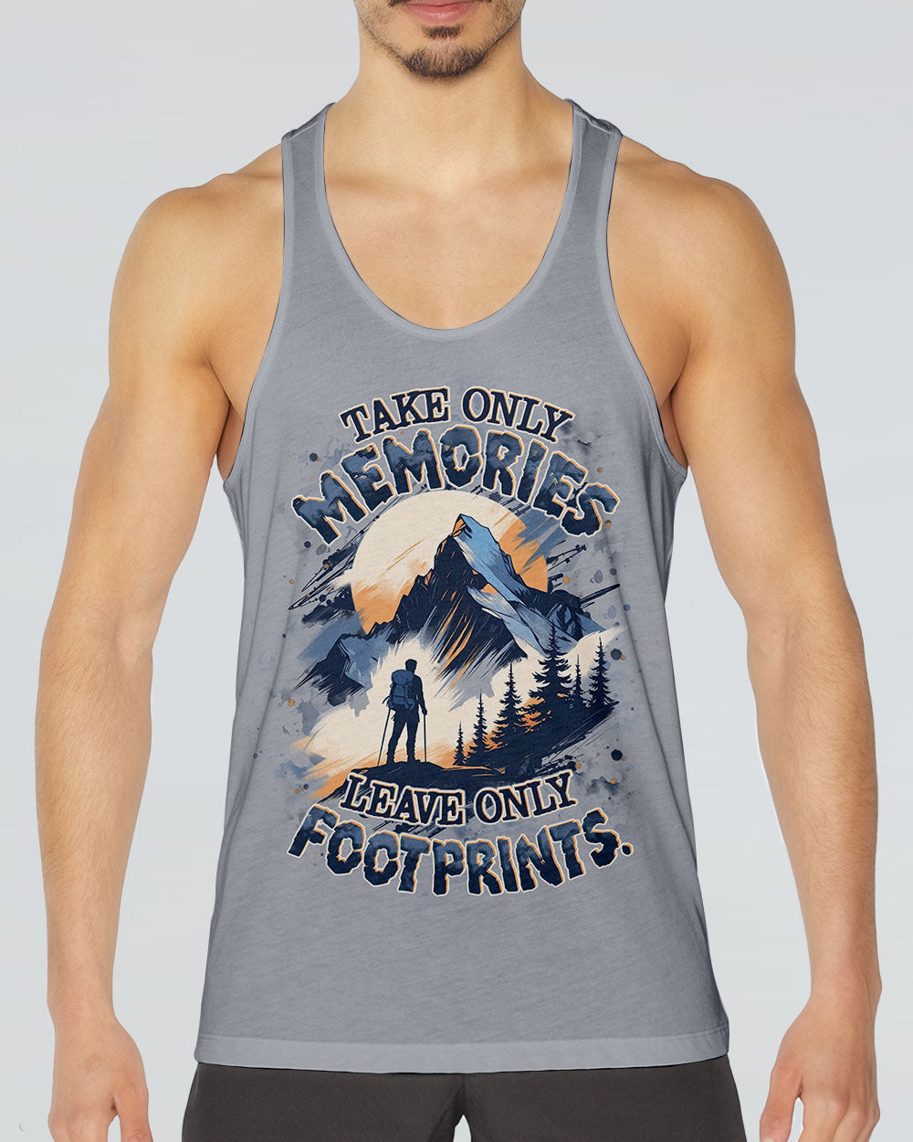 TAKE ONLY MEMORIES LEAVE ONLY FOOTPRINTS ALL OVER PRINT - YHHN0708253