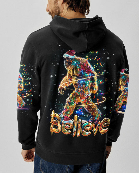 BELIEVE BIGFOOT CHRISTMAS ALL OVER PRINT - YHHN0711241