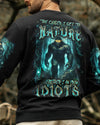 THE CLOSER I GET TO NATURE BIGFOOT ALL OVER PRINT - YHHN1007253