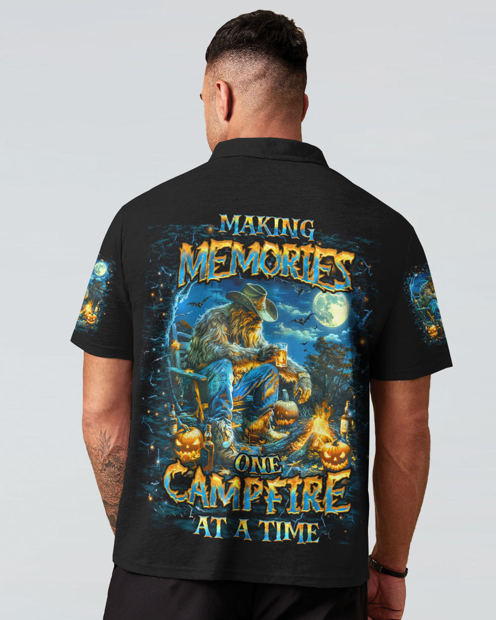 MAKING MEMORIES ONE CAMPFIRE BIGFOOT HALLOWEEN ALL OVER PRINT - YHHN1209242