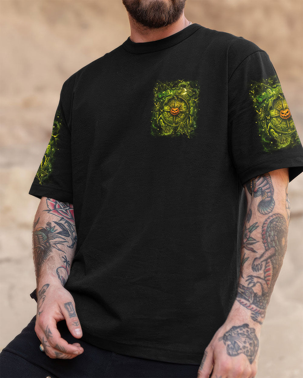 NOT ALL WHO WANDER ARE LOST HALLOWEEN ALL OVER PRINT - YHHN1407251