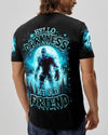 HELLO DARKNESS MY OLD FRIEND BIGFOOT ALL OVER PRINT - YHHN1410251