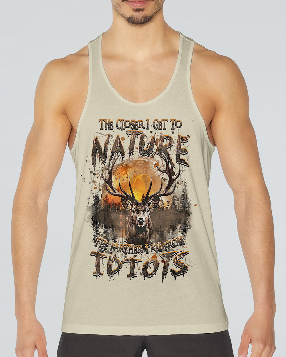 THE CLOSER I GET TO NATURE ALL OVER PRINT - YHHN1609243