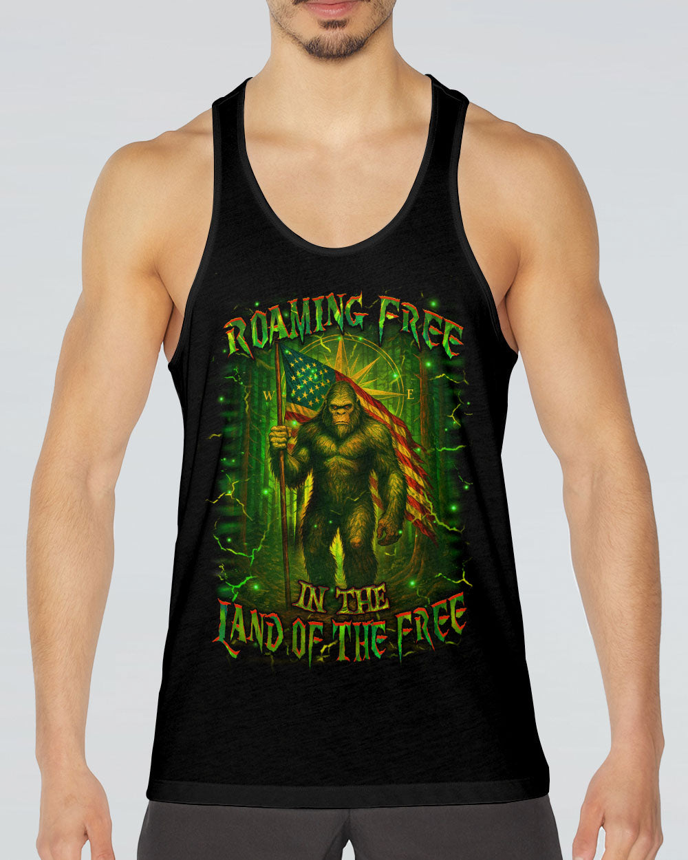 ROAMING FREE IN THE LAND OF THE FREE ALL OVER PRINT - YHHN1706253
