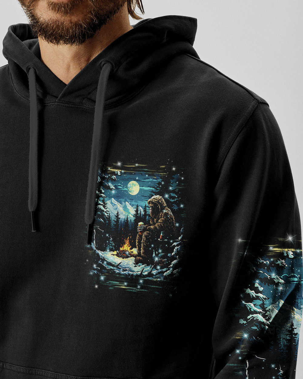 MAKING MEMORIES ONE CAMPFIRE AT A TIME BIGFOOT ALL OVER PRINT - YHHN2310245