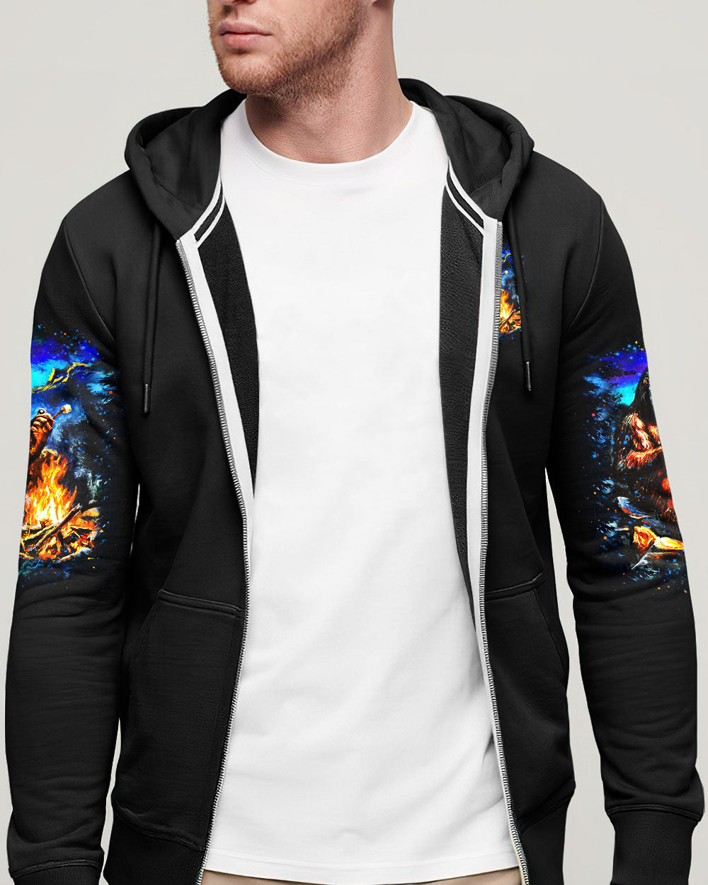 MAKING MEMORIES ONE CAMPFIRE AT A TIME BIGFOOT ALL OVER PRINT - YHHN2310251