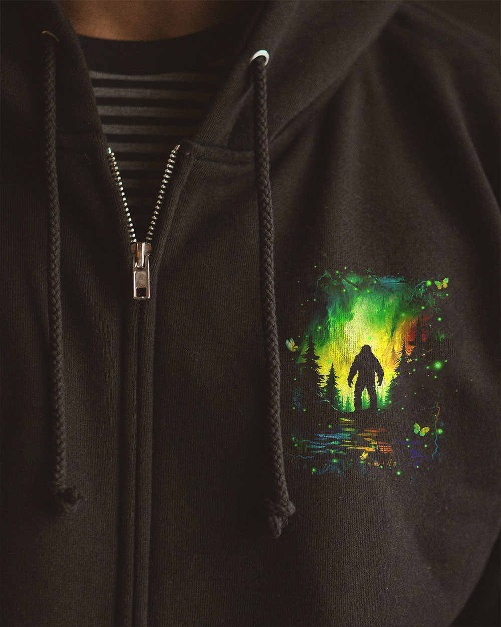 AND INTO THE FOREST I GO BIGFOOT ALL OVER PRINT - YHHN2403254