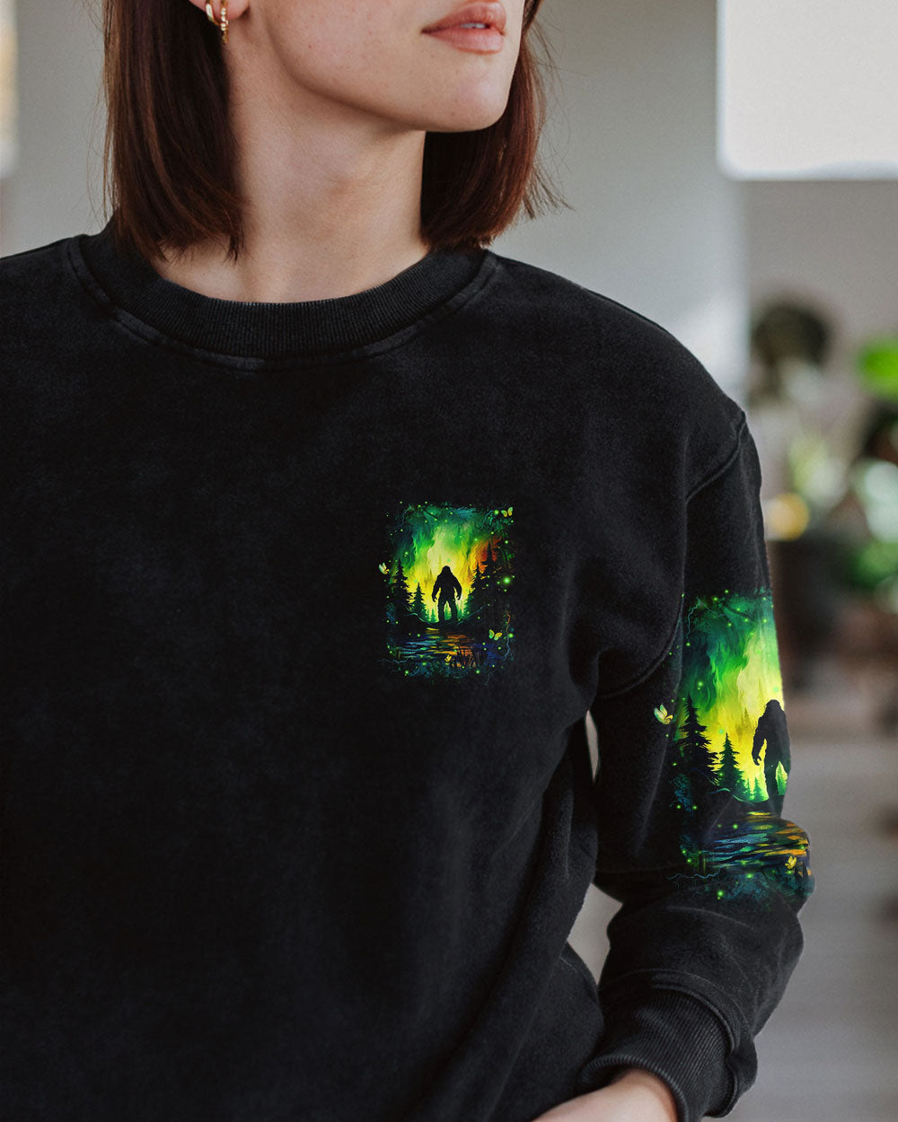 AND INTO THE FOREST I GO BIGFOOT ALL OVER PRINT - YHHN2403254
