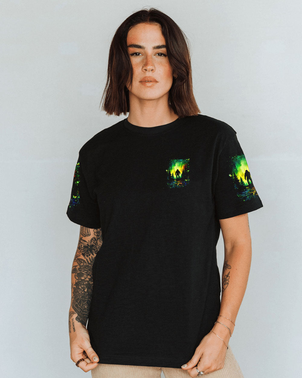 AND INTO THE FOREST I GO BIGFOOT ALL OVER PRINT - YHHN2403254