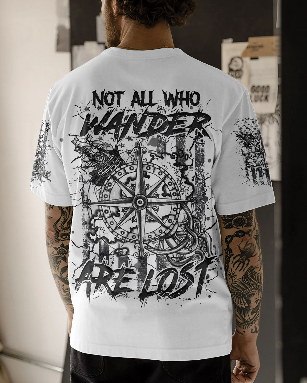NOT ALL WHO WANDER ARE LOST ALL OVER PRINT - YHHN2511244