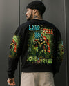 HOME OF THE BRAVE LAND OF THE FREE BIGFOOT ALL OVER PRINT - YHHN2605254