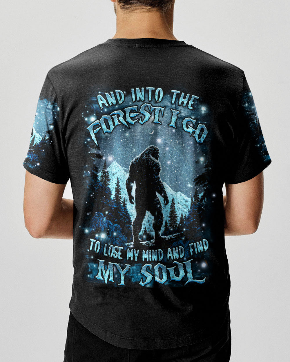 AND INTO THE FOREST I GO BIGFOOT ALL OVER PRINT - YHHN2703253