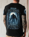 HELLO DARKNESS MY OLD FRIEND BIGFOOT ALL OVER PRINT - YHHN2811251