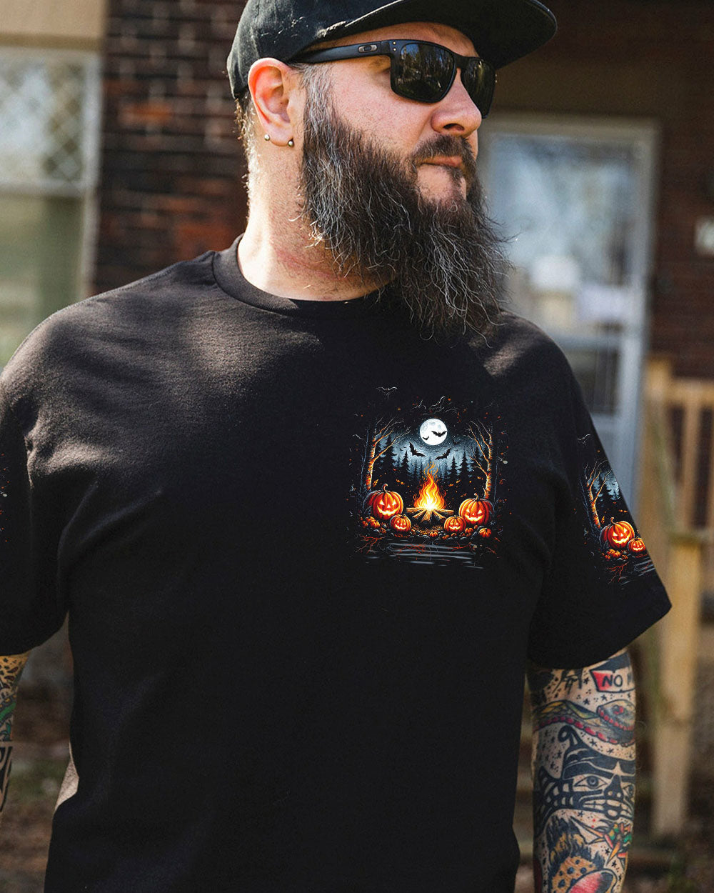MAKING MEMORIES ONE CAMPFIRE AT A TIME HALLOWEEN ALL OVER PRINT - YHHN2908243