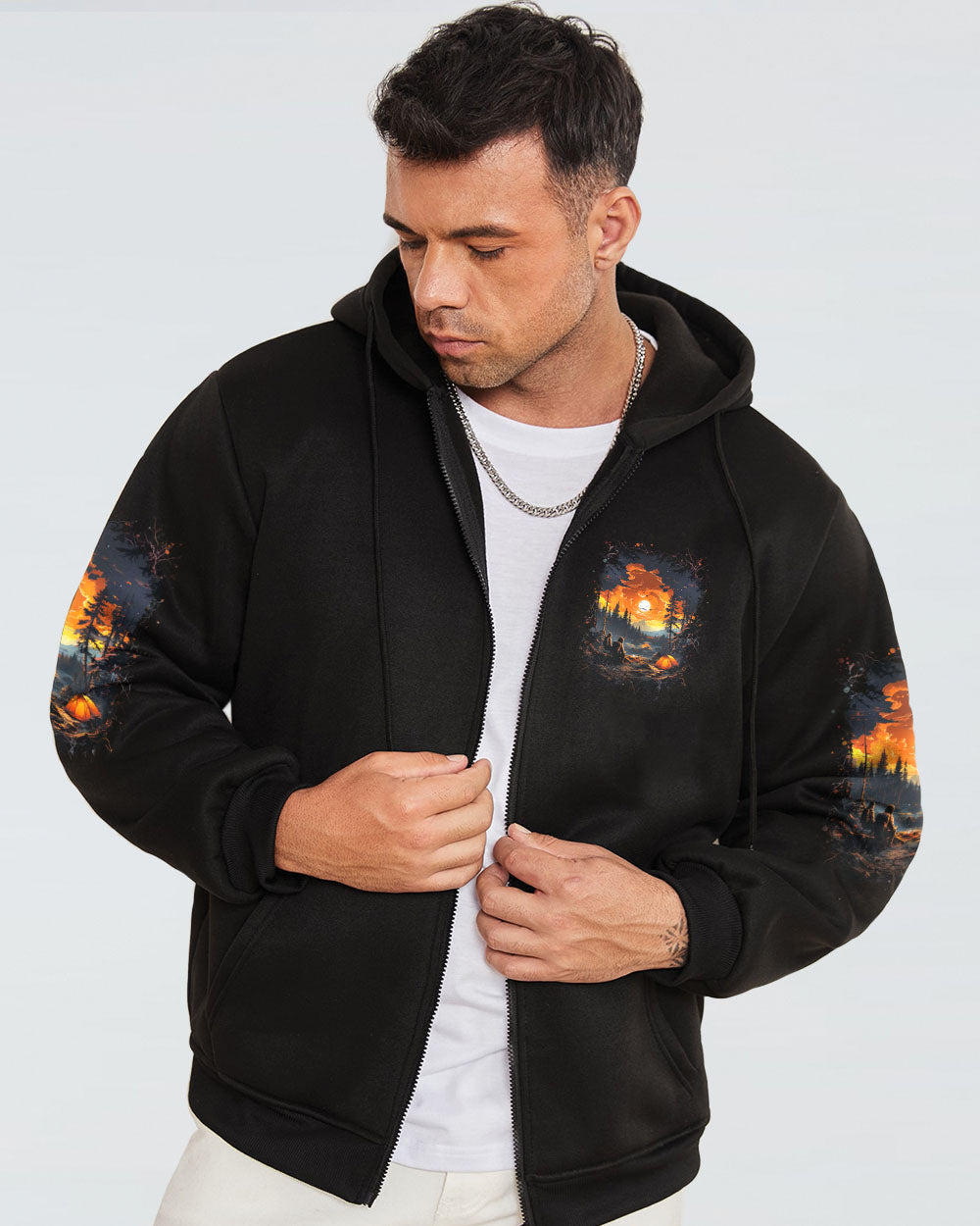 BORN TO EXPLORE DESTINED TO BE WILD ALL OVER PRINT - YHHN3008242