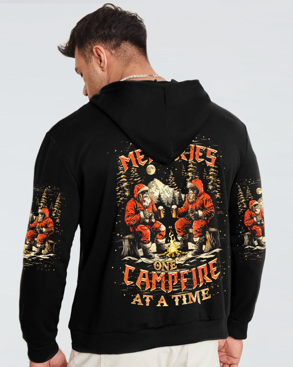 MAKING MEMORIES ONE CAMPFIRE AT A TIME BIGFOOT ALL OVER PRINT - YHHN3010241