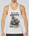 NOT ALL WHO WANDER ARE LOST ANCHOR COMPASS ALL OVER PRINT - YHLN0204251