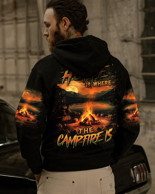 HOME IS WHERE THE CAMPFIRE IS ALL OVER PRINT - YHLN0403254