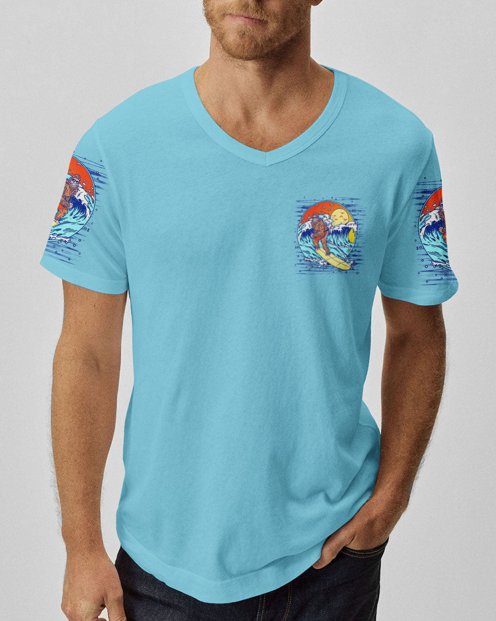 SALTWATER HEALS EVERYTHING BIGFOOT ALL OVER PRINT - YHLN0407254
