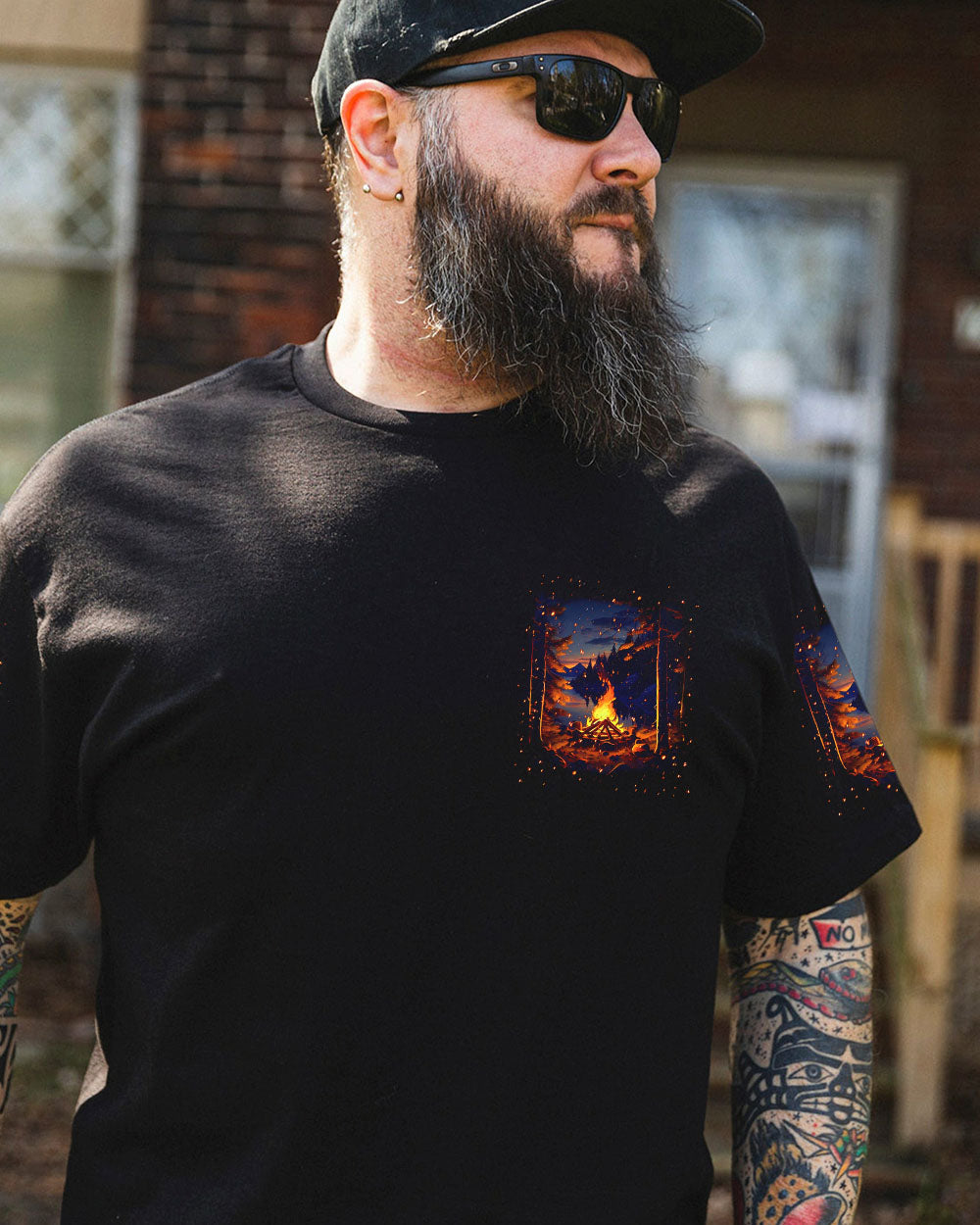 MAKING MEMORIES ONE CAMPFIRE AT A TIME ALL OVER PRINT - YHLN0409241