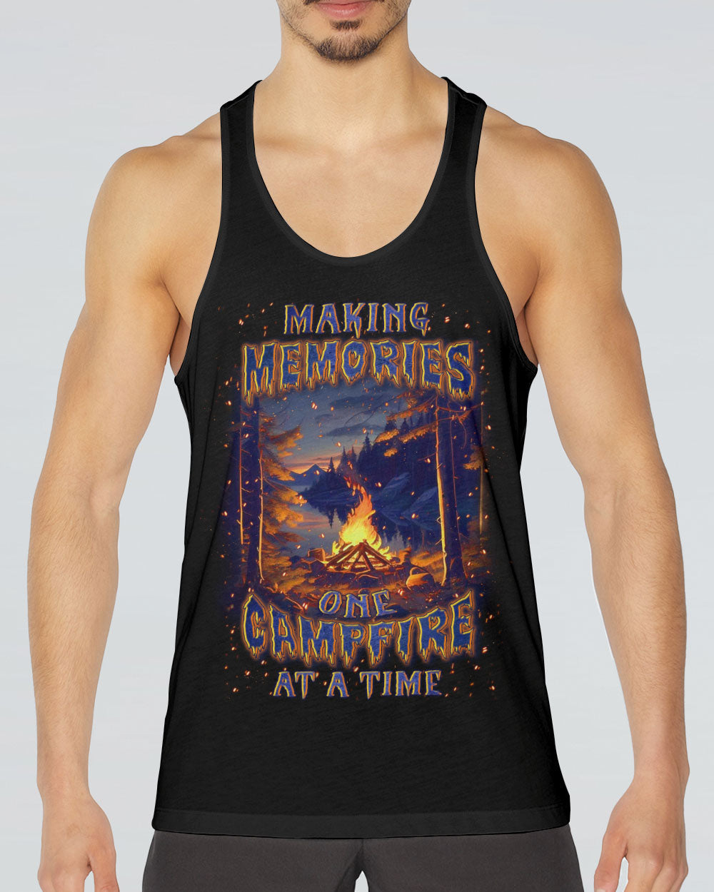 MAKING MEMORIES ONE CAMPFIRE AT A TIME ALL OVER PRINT - YHLN0409241