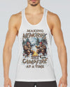 MAKING MEMORIES ONE CAMPFIRE AT A TIME CHRISTMAS ALL OVER PRINT - YHLN0410241