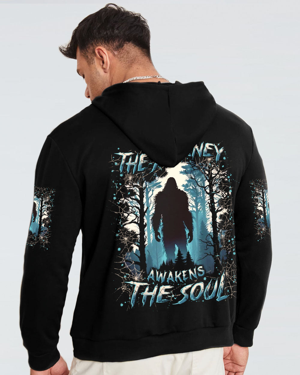 THE JOURNEY AWAKENS THE SOUL BIGFOOT ALL OVER PRINT - YHLN0608252