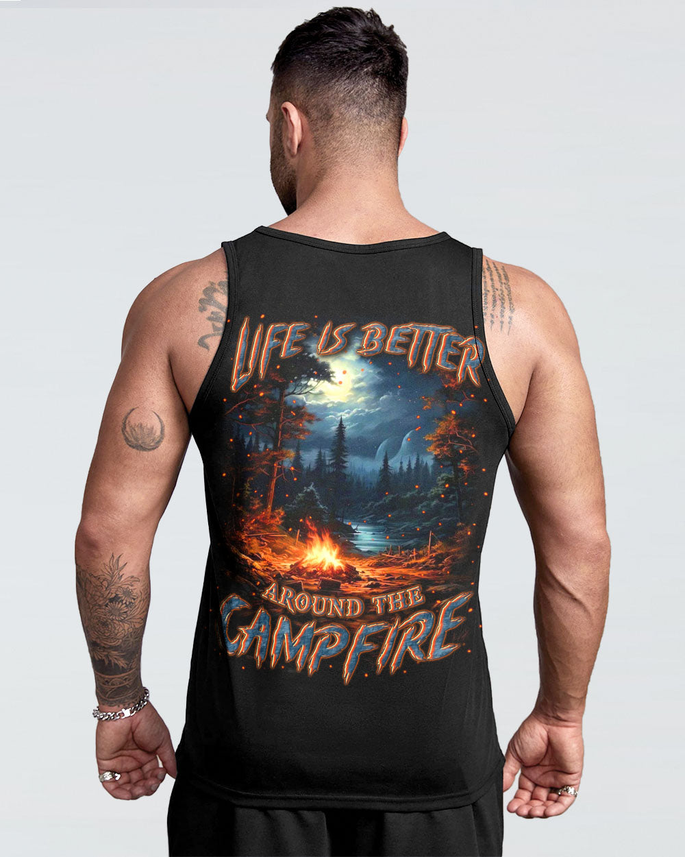 LIFE IS BETTER AROUND THE CAMPFIRE ALL OVER PRINT - YHLN0609243