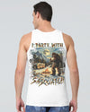 I PARTY WITH SASQUATCH BIGFOOT ALL OVER PRINT - YHLN0711241