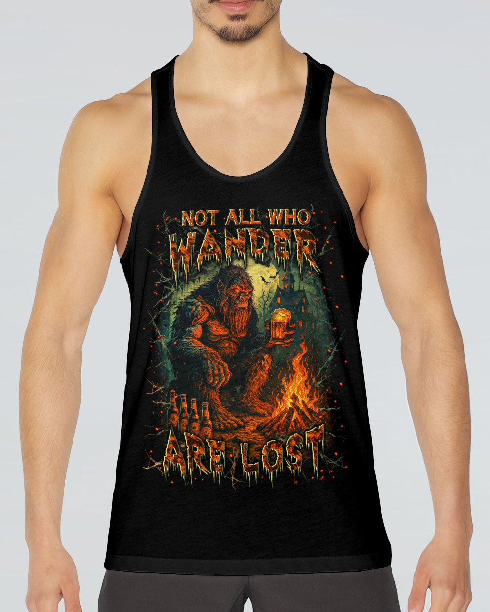 NOT ALL WHO WANDER ARE LOST HALLOWEEN ALL OVER PRINT - YHLN1007254