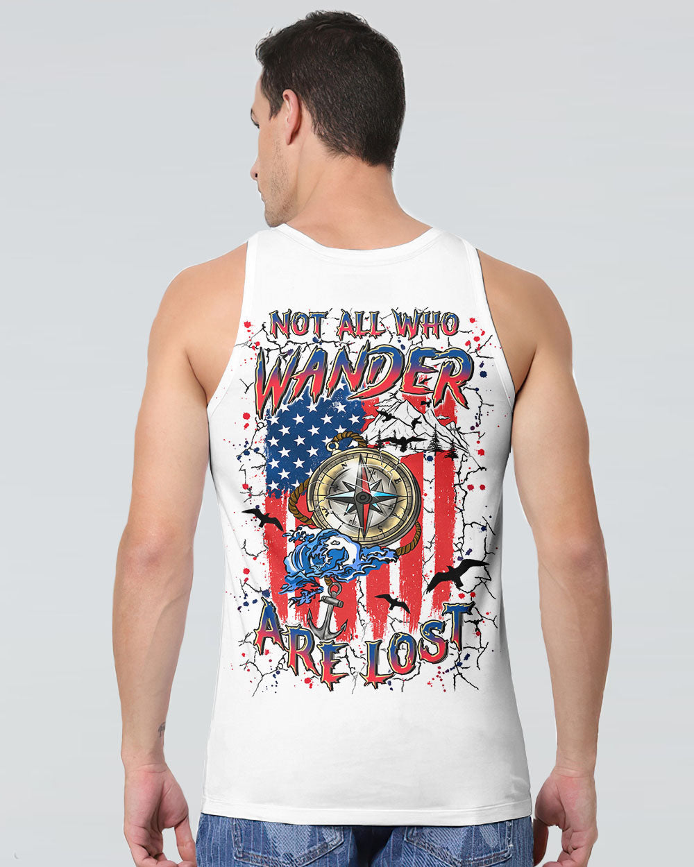 NOT ALL WHO WANDER ARE LOST ALL OVER PRINT - YHLN1009254