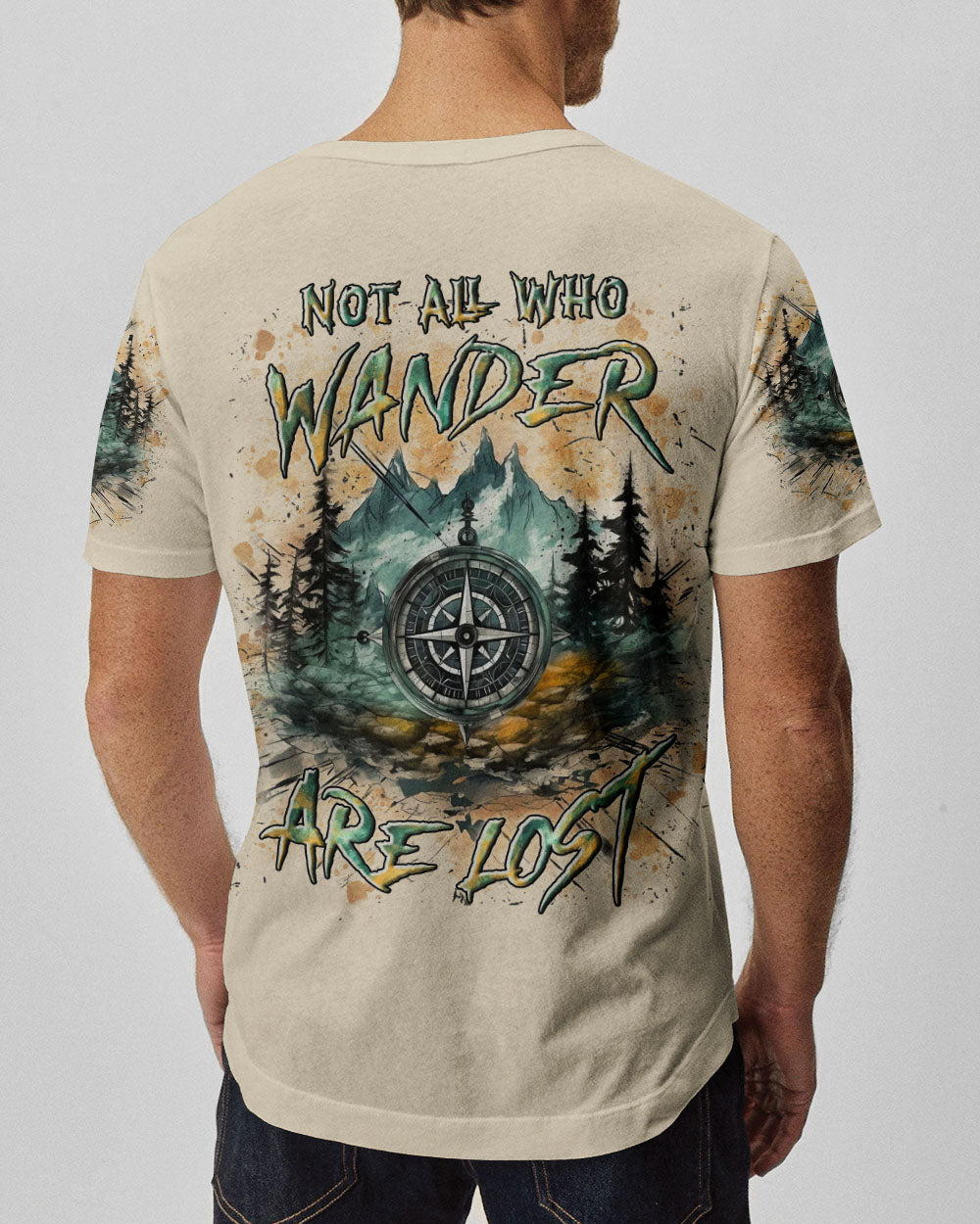 NOT ALL WHO WANDER ARE LOST ALL OVER PRINT - YHLN1309241