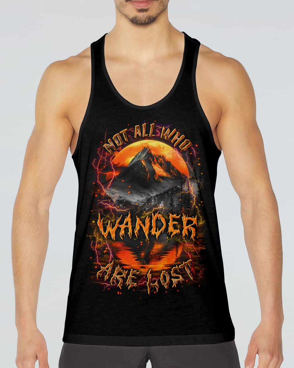 NOT ALL WHO WANDER ARE LOST ALL OVER PRINT - YHLN1724092