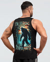 I'M HIDING FROM STUPID PEOPLE BIGFOOT ALL OVER PRINT - YHLN2010253