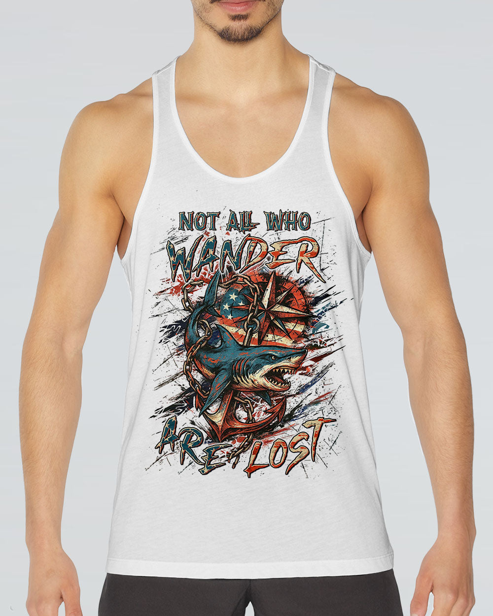 NOT ALL WHO WANDER ARE LOST ALL OVER PRINT - YHLN2107253