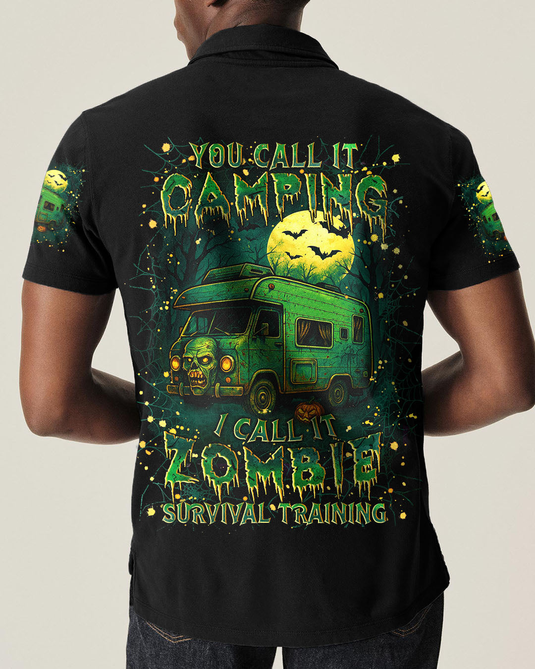 ZOMBIE SURVIVAL TRAINING HALLOWEEN ALL OVER PRINT - YHLN2208253