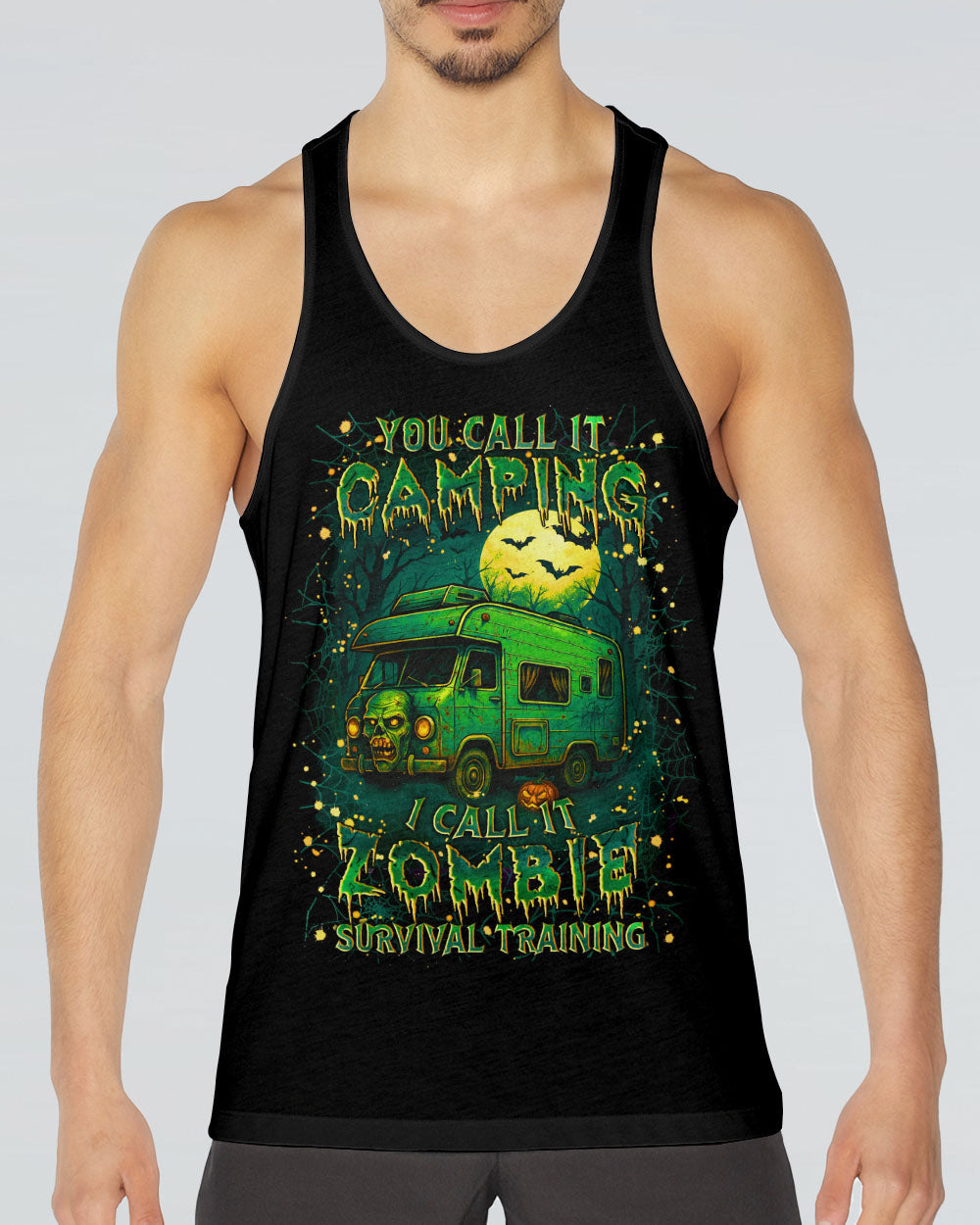 ZOMBIE SURVIVAL TRAINING HALLOWEEN ALL OVER PRINT - YHLN2208253
