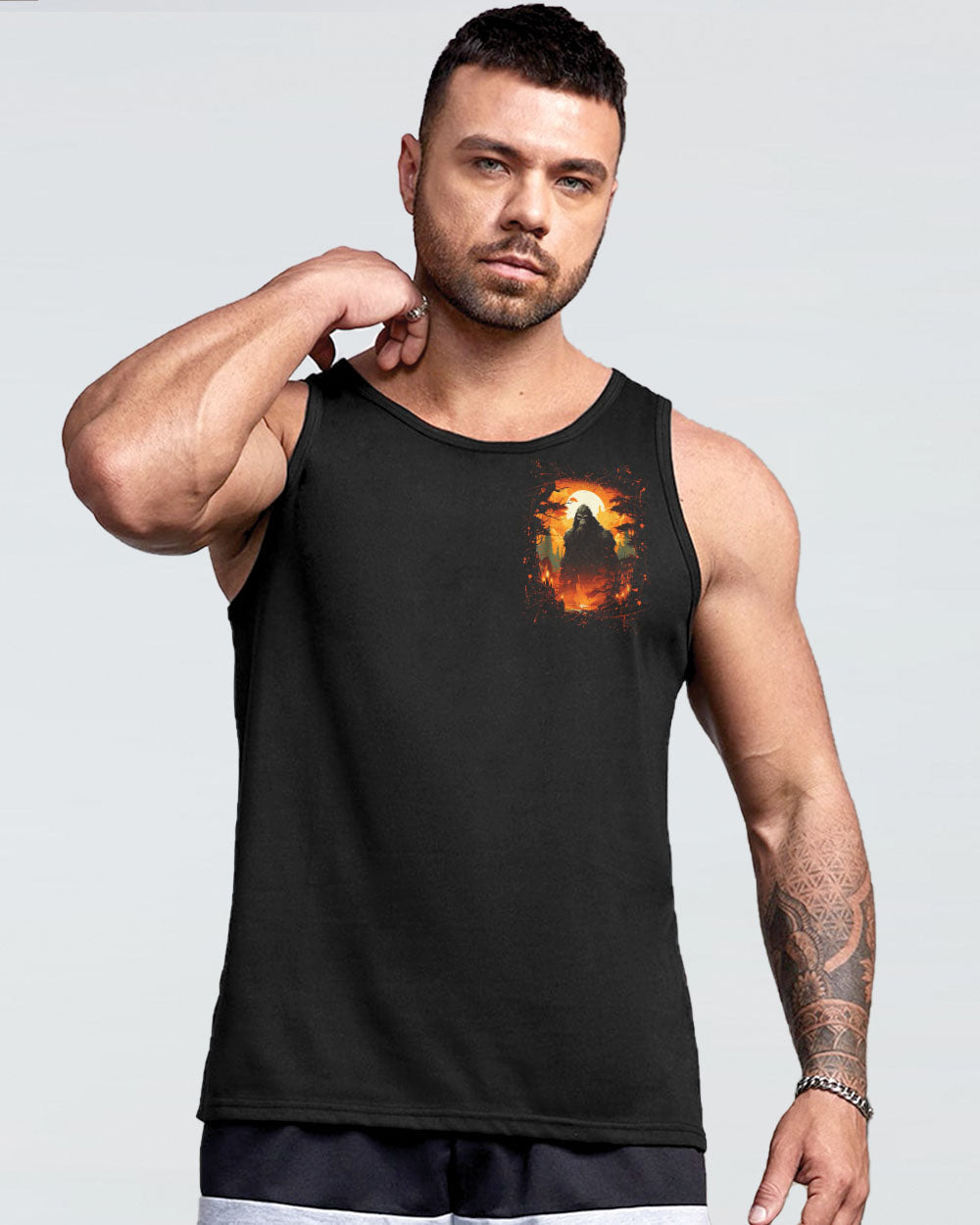 HELLO DARKNESS MY OLD FRIEND BIGFOOT ALL OVER PRINT - YHLN2210253