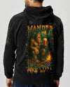 NOT ALL WHO WANDER ARE LOST BIGFOOT COMPASS ALL OVER PRINT - YHLN2306254