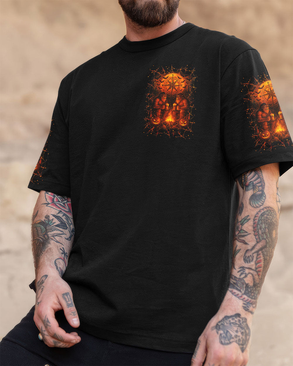 MAKING MEMORIES ONE CAMPFIRE AT A TIME HALLOWEEN ALL OVER PRINT - YHLN2307252