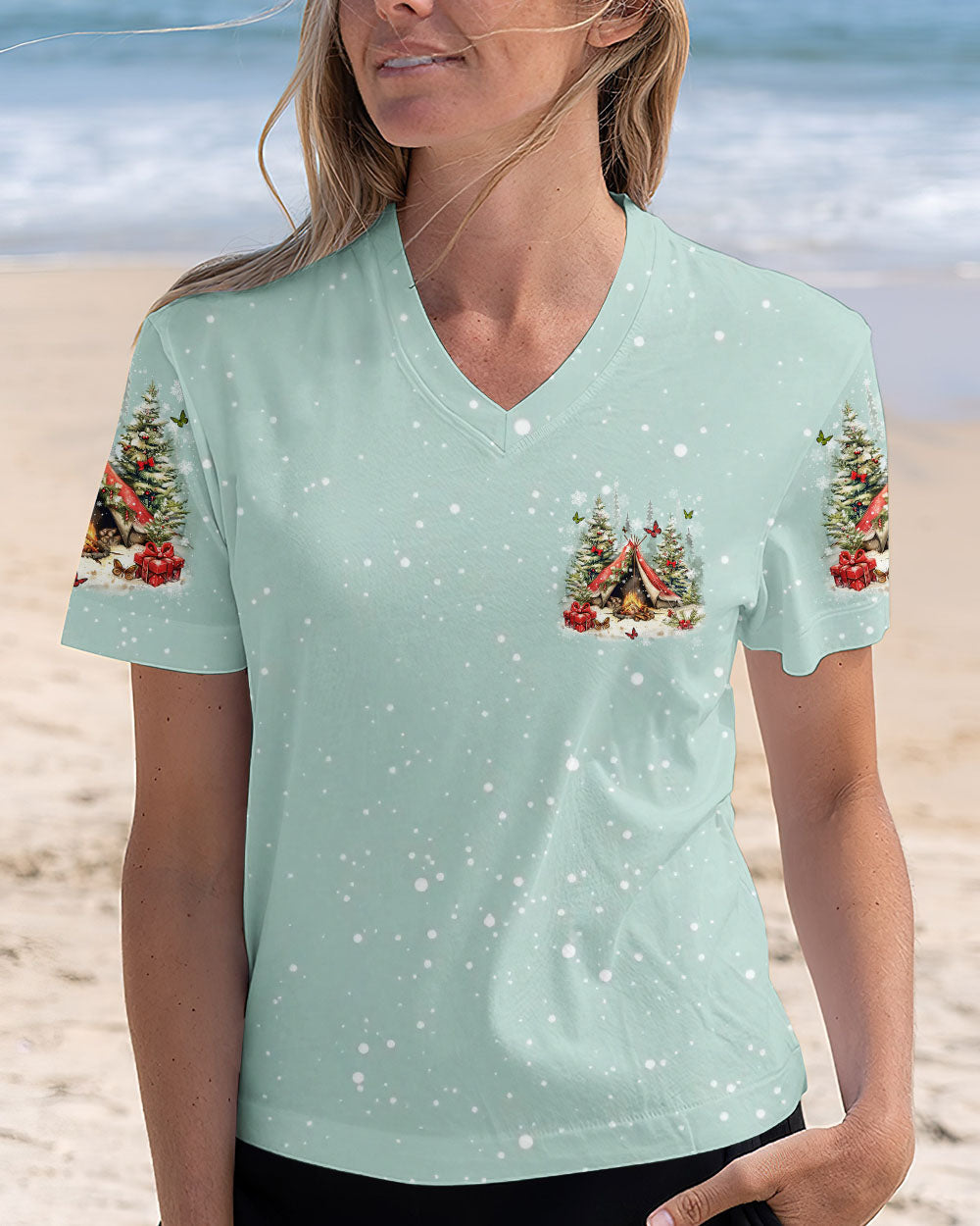 MAKING MEMORIES ONE CAMPFIRE AT A TIME CHRISTMAS ALL OVER PRINT - YHLN2310243