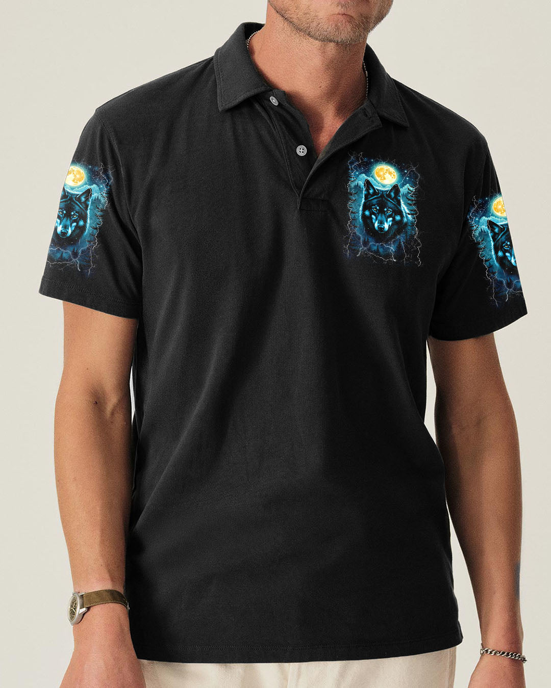 HELLO DARKNESS MY OLD FRIEND WOLF ALL OVER PRINT - YHLN2409254
