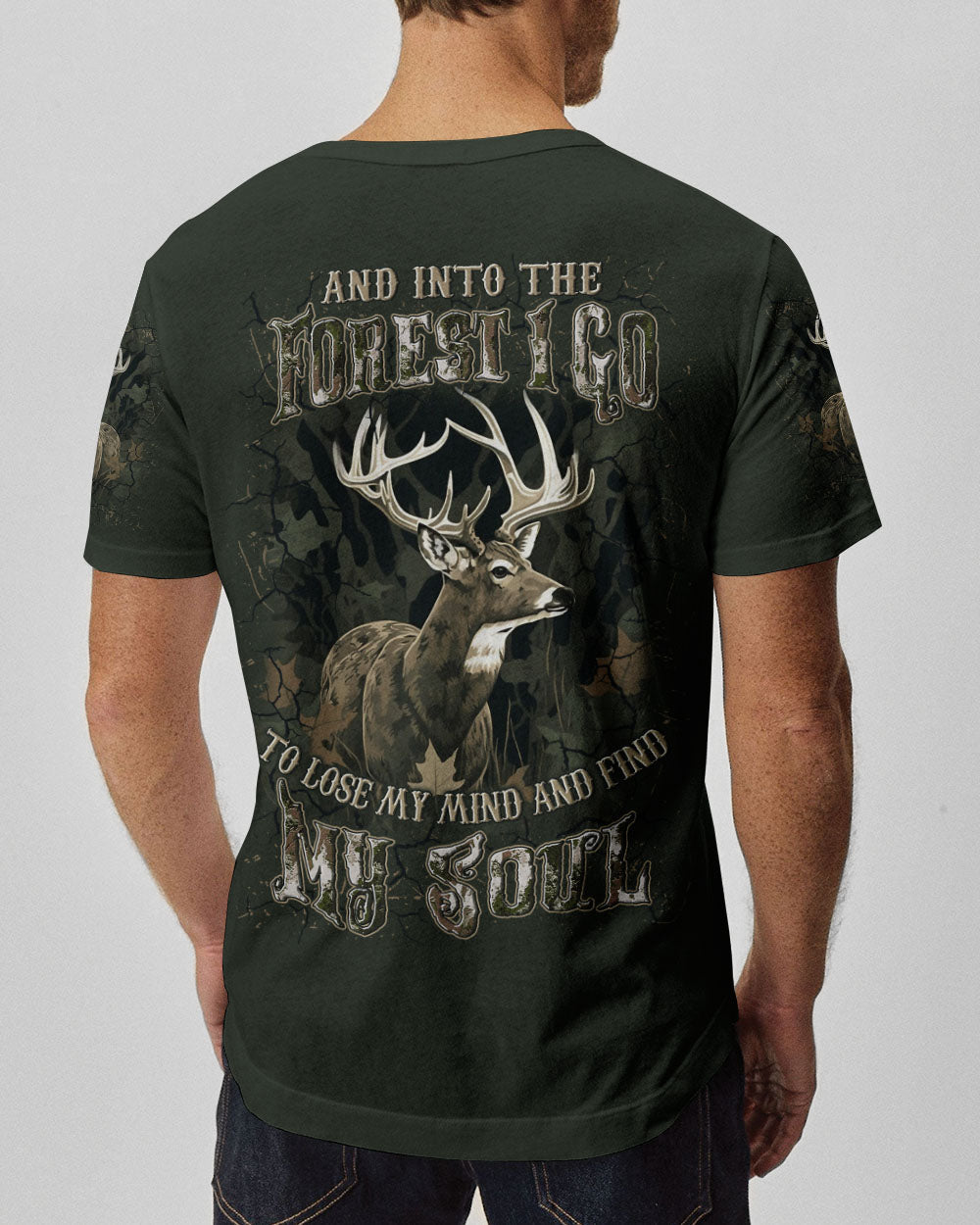 AND INTO THE FOREST I GO DEER ALL OVER PRINT - YHLN2509254