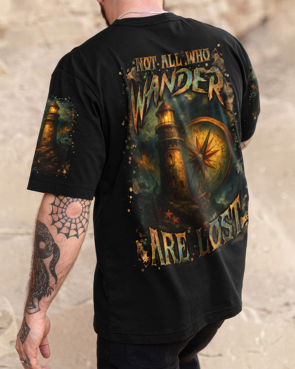 NOT ALL WHO WANDER ARE LOST ALL OVER PRINT - YHLN2606252